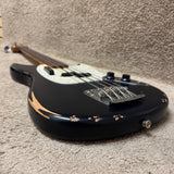Fender JMJ Road Worn Mustang Bass Black w/ Orig Gig Bag