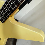 Ibanez X Series Destroyer Bass 1985 Ivory Refin w/ OHSC