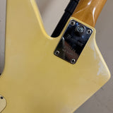Ibanez X Series Destroyer Bass 1985 Ivory Refin w/ OHSC