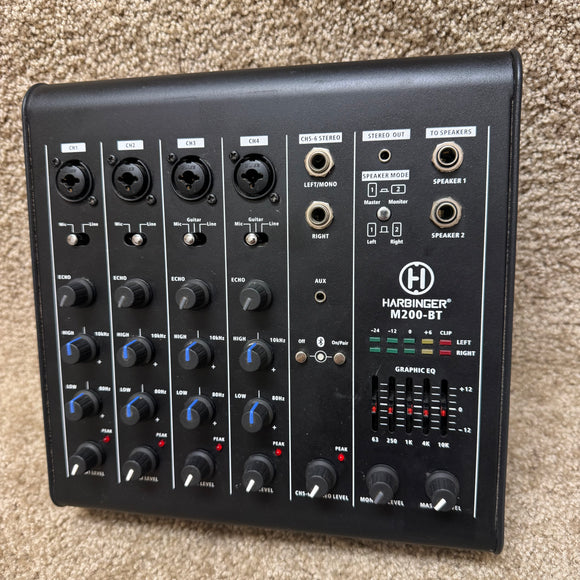 Harbinger M200-BT Powered Bluetooth Mixer