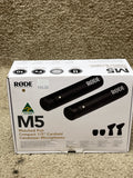 Rode M5 Small Diaphragm Cardioid Condenser Microphone Matched Stereo Pair