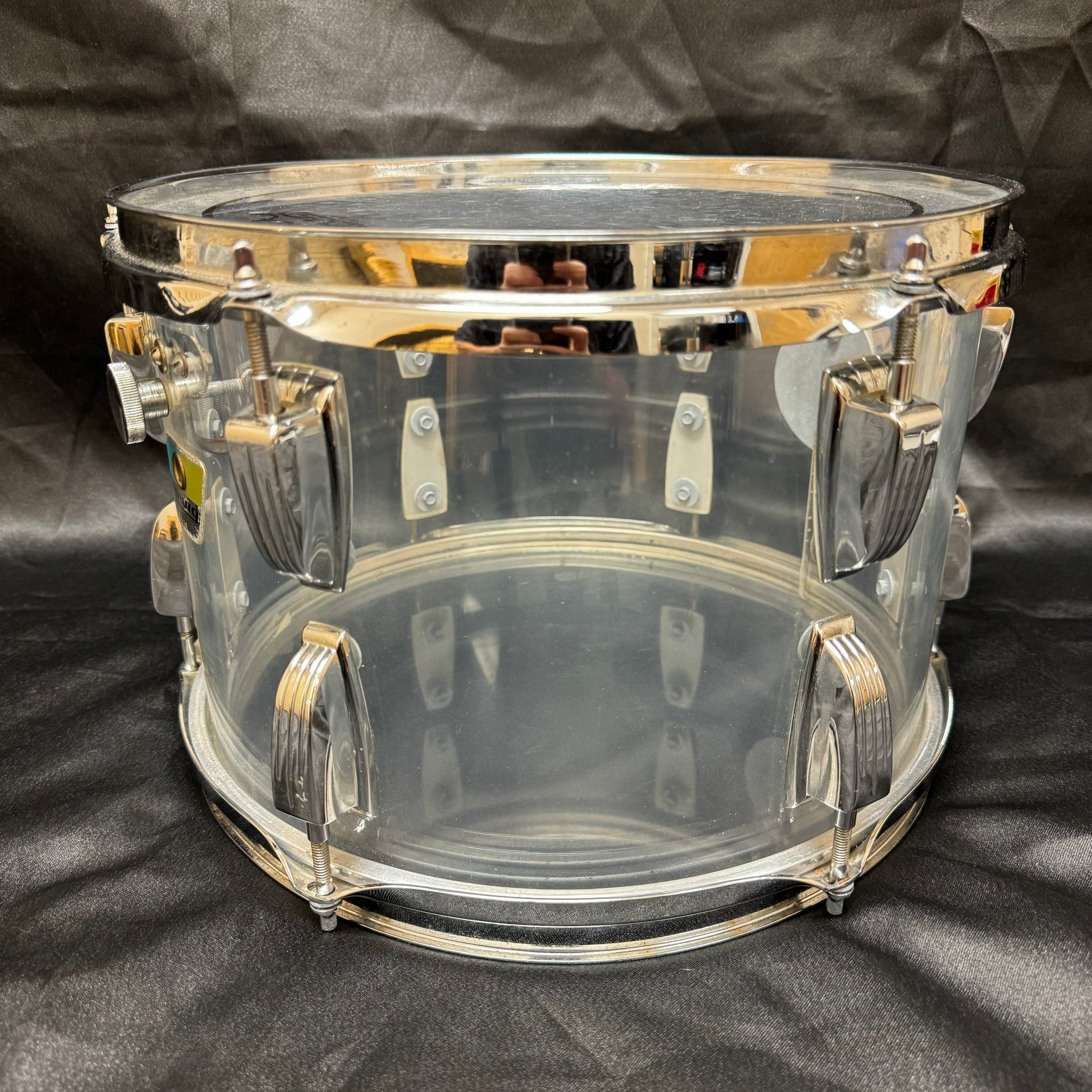 Ludwig Vistalite 12x8 Clear Rack Tom Drum B/O – Mountain Music