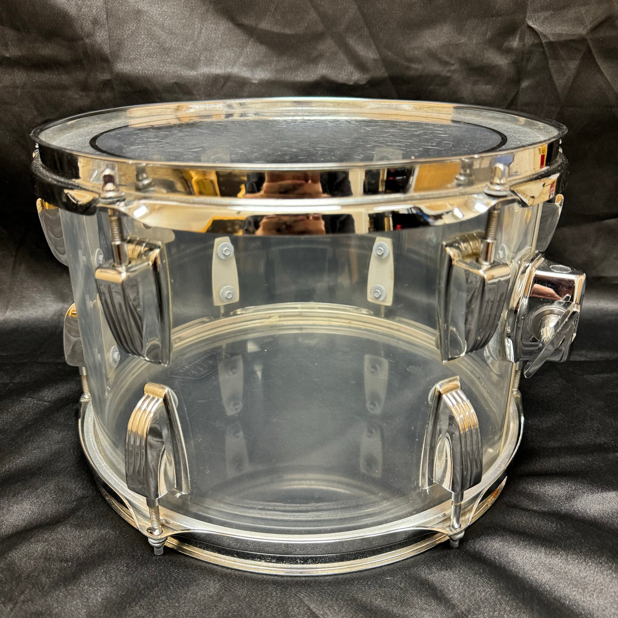 Ludwig Vistalite 12x8 Clear Rack Tom Drum B/O – Mountain Music