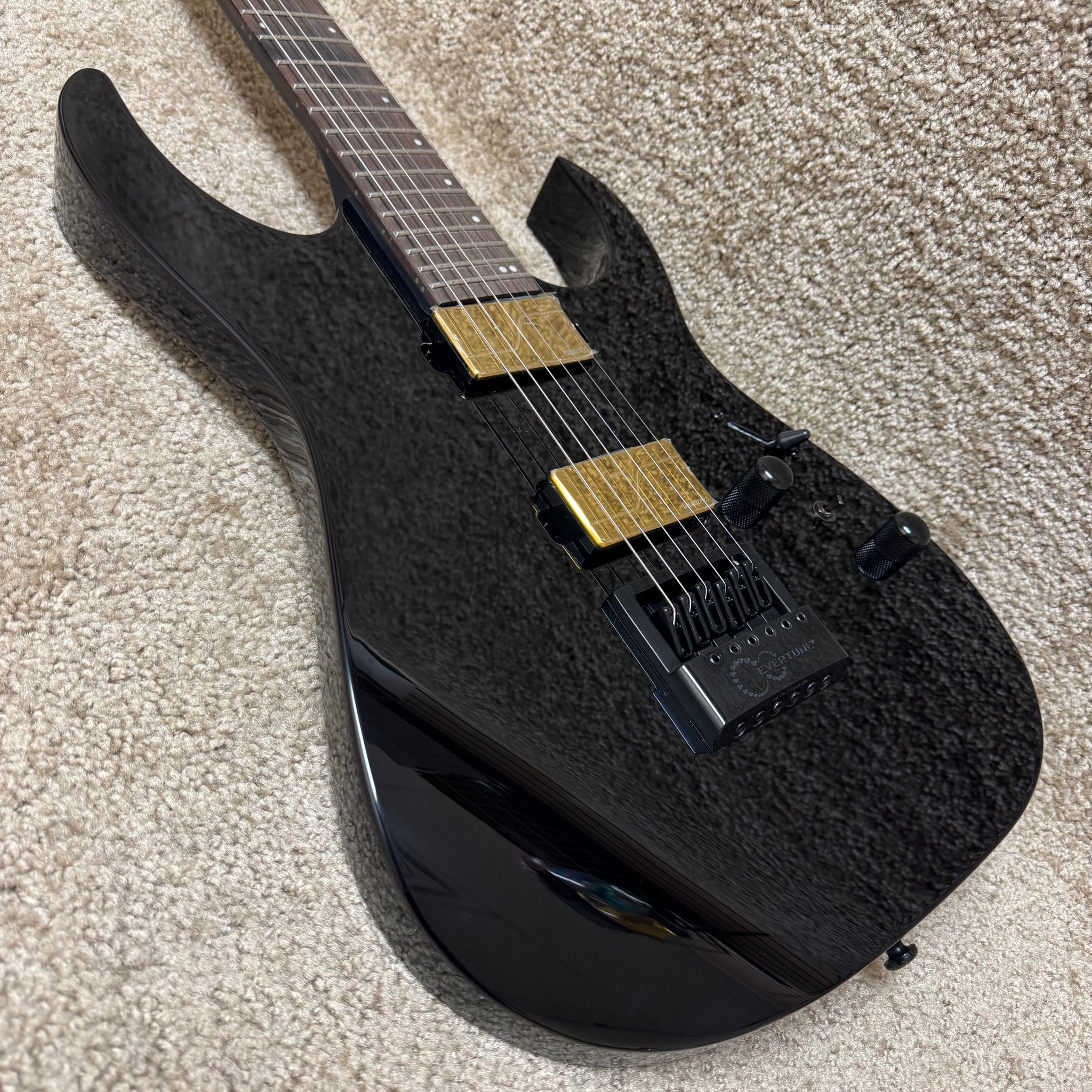 Ibanez RGR52ET-BK Axe Design Black / Gold – Mountain Music