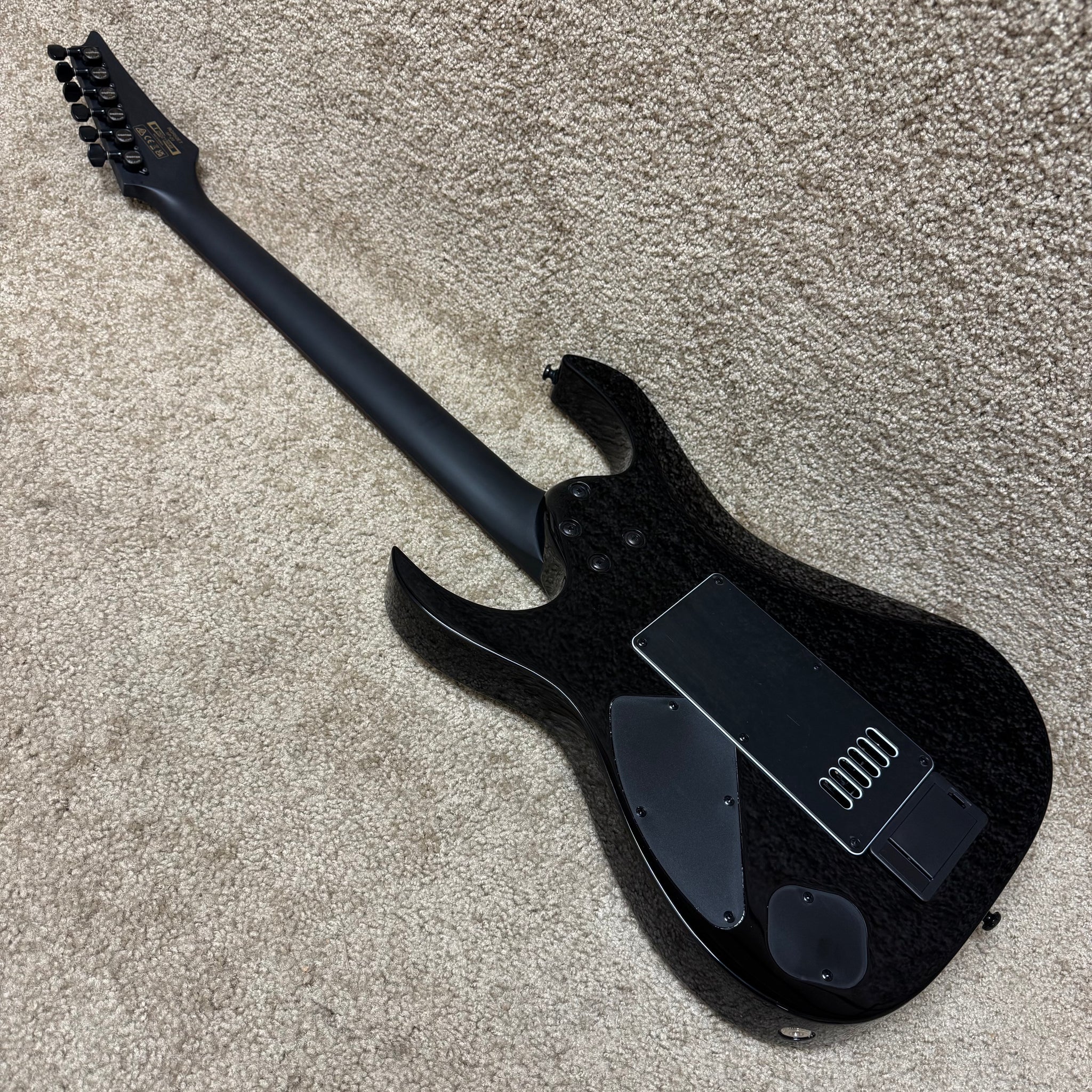 Ibanez RGR52ET-BK Axe Design Black / Gold – Mountain Music