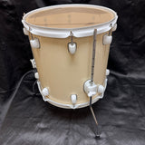 Ddrum Diablo Floor Tom Faded White 14x14"