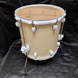 Ddrum Diablo Floor Tom Faded White 14x14"