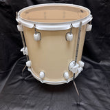 Ddrum Diablo Floor Tom Faded White 14x14"