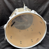 Ddrum Diablo Floor Tom Faded White 14x14"