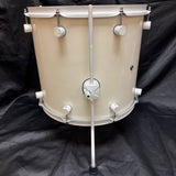 Ddrum Reflex Floor Tom Faded White/White 16x14 Floor Tom