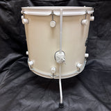 Ddrum Reflex Floor Tom Faded White/White 16x14 Floor Tom