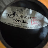 Applause by Ovation AE 48 Acoustic/Electric Guitar Black