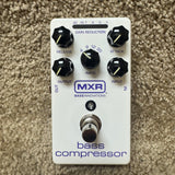 MXR M87 Bass Compressor White Pedal