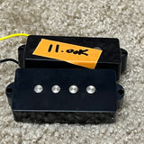 Squier PJ Bass Pickups Set Black