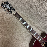 D'Angelico Premier Gramercy CS Cutaway Orchestral Wine Red