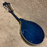 Washburn Mandolin M-ISDL TBL Transparent Blue
