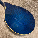 Washburn Mandolin M-ISDL TBL Transparent Blue