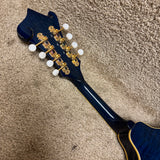 Washburn Mandolin M-ISDL TBL Transparent Blue