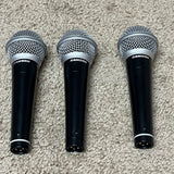 Samson R21 Dynamic Mic 3-Pack w/ Case