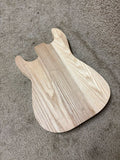 Raw Guitar Body Ash Body Stratocaster Style