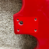 Strat Style Guitar Body HSH Red A