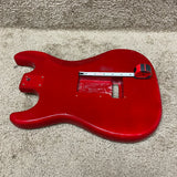 Strat Style Guitar Body HSH Red A
