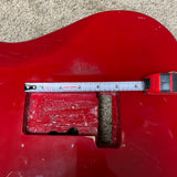 Strat Style Guitar Body HSH Red A