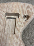 Raw Guitar Body Ash Custom Skinny Body