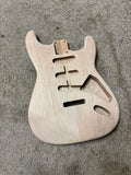 Raw Guitar Body Alder Body Stratocaster Style