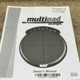 KAT KTMP1 Multipad with Power Supply, Stand Mount, Manual, & Gig Bag