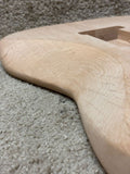 Raw Guitar Body Alder Body Stratocaster Style