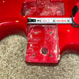 Strat Style Guitar Body HSH Red A