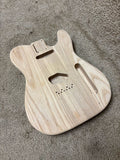 Raw Guitar Body Ash Body Telecaster Style