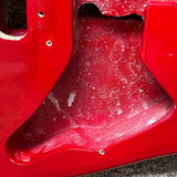 Strat Style Guitar Body HSH Red A