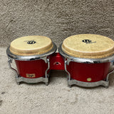 LP Fiberglass Bongos Comfort Curve Rims Red