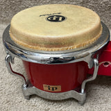 LP Fiberglass Bongos Comfort Curve Rims Red