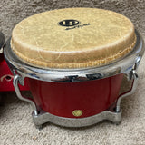 LP Fiberglass Bongos Comfort Curve Rims Red