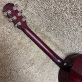 Yamaha CSF1M-CRB Parlor Crimson Red Burst w/ Deluxe Bag