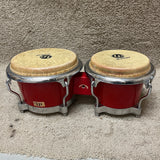 LP Fiberglass Bongos Comfort Curve Rims Red