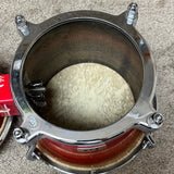 LP Fiberglass Bongos Comfort Curve Rims Red