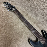 Schecter Diamond Series C-7 Platinum 7 String Electric Guitar Satin Trans Black