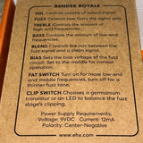 Electro-Harmonix EHX Bender Royale Mk. III Orange