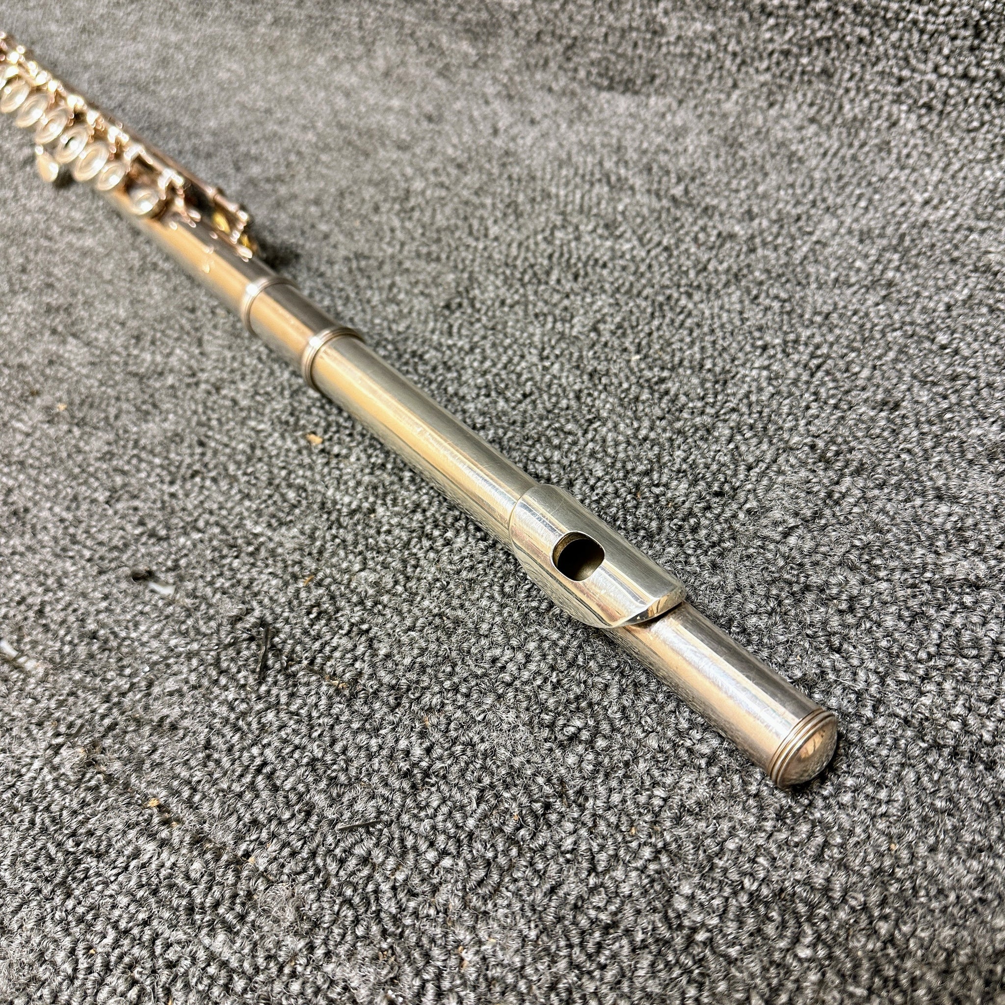 E L DeFord Flute Open Hole Inline G Mountain Music