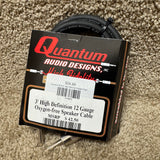 Quantum SC12-3 High Definition Oxygen-Free 12 Gauge Speaker Cable 3'