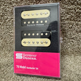 Seymour Duncan '78 Model Humbucker Set Zebra 11104-14-Z
