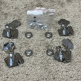Squier Bass Tuning Machines Tuners Set 4-in-Line Chrome