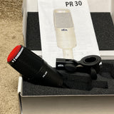 Heil Sound PR-30B Large Diaphragm Condenser Mic Black w/ Clip & Box