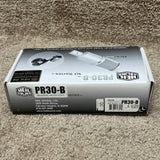 Heil Sound PR-30B Large Diaphragm Condenser Mic Black w/ Clip & Box