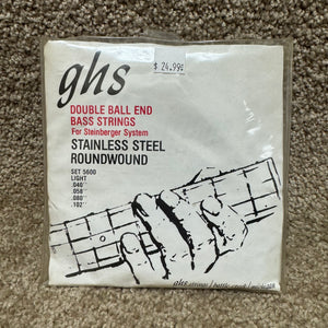 GHS Double Ball End Bass Set-40,58,80,102