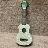 Kala Ukadelic KA-SGPAISLEY Soprano Ukulele Green